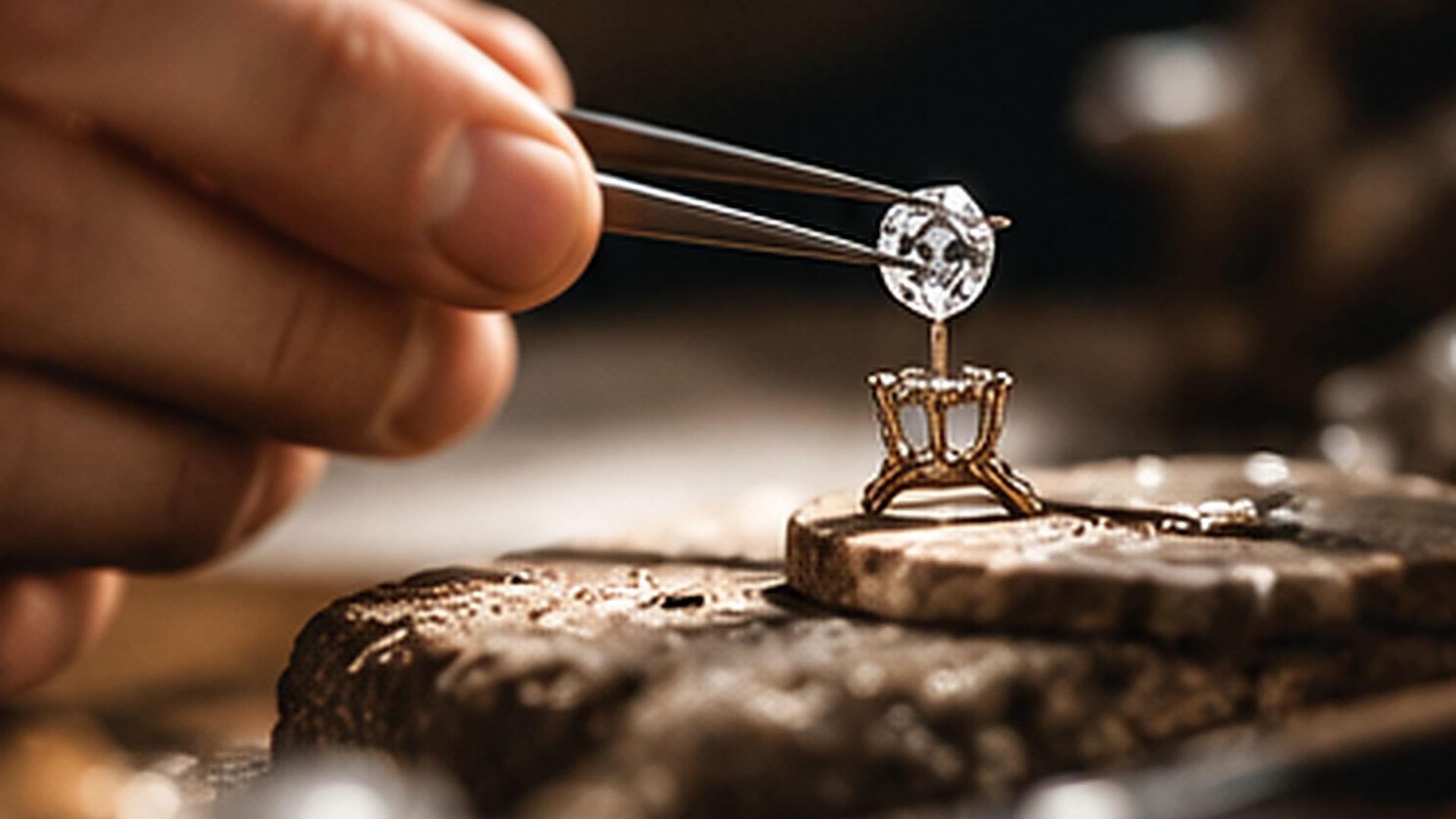 Illustrative fine jewellery editorial photograph